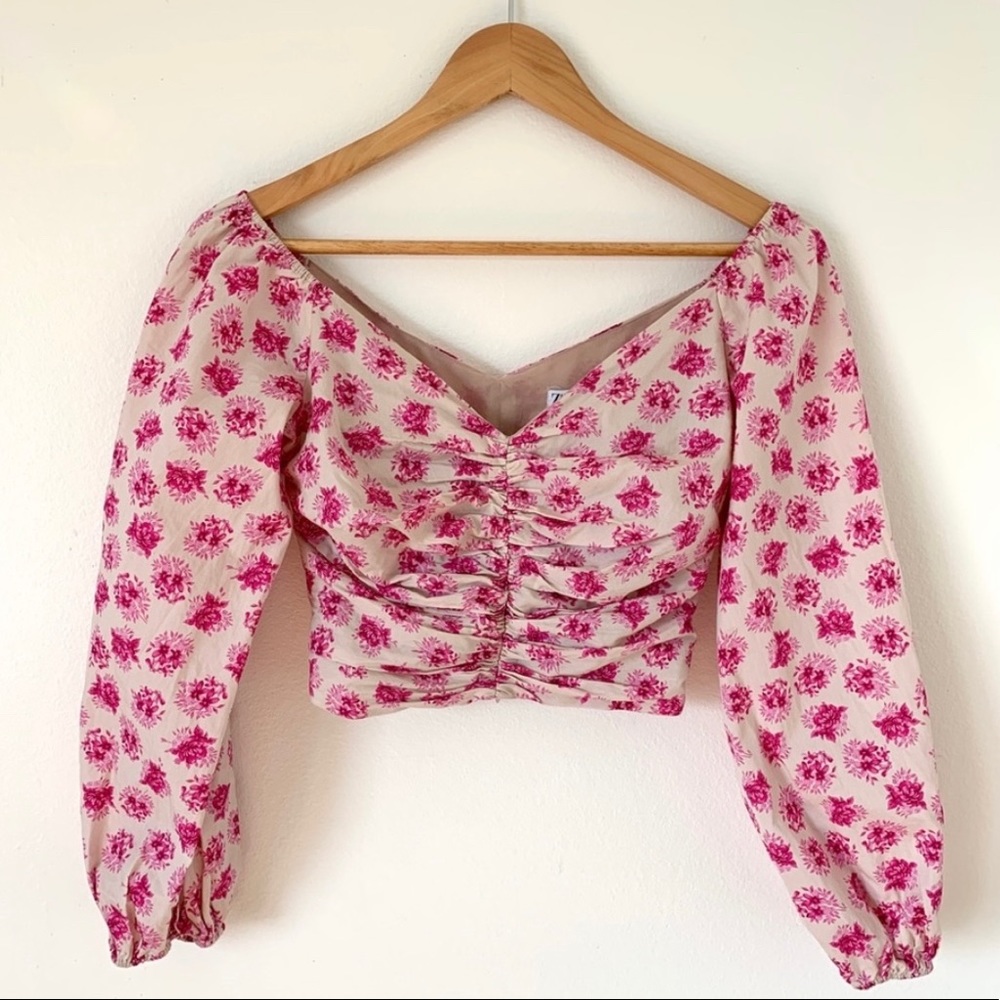 Pink Floral Shirt